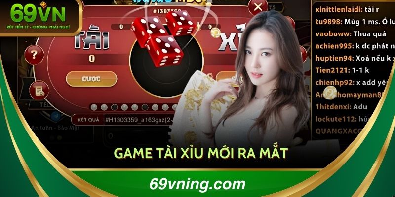 Game tài xỉu mới ra mắt